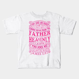 James 1:17 Kids T-Shirt